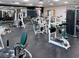 State-of-the-art weight room with a wide selection of equipment at 3124 Sandleheath # 80, Sarasota, FL 34235