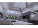 Modern kitchen with island and marble countertops at 440 S Lime Ave, Sarasota, FL 34237