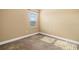 Bright bedroom with carpeted floor and window coverings at 8418 Nandina Dr, Sarasota, FL 34240