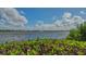 Serene waterfront view showcasing calm water and lush vegetation at 1328 Siesta Bayside Dr # 1328-C, Sarasota, FL 34242