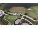 Aerial view of golf course, driving range, and clubhouse at 15625 San Lazzaro Ave, Bradenton, FL 34211