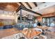 Relaxing cafe featuring tiled floors, exposed beams, and comfortable seating at 15625 San Lazzaro Ave, Bradenton, FL 34211