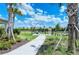 Fenced dog park with walking path and landscaping at 15625 San Lazzaro Ave, Bradenton, FL 34211
