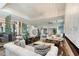 Stylish lounge with modern furniture, decorative lighting, and sophisticated design elements at 15625 San Lazzaro Ave, Bradenton, FL 34211