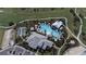 Aerial view of resort-style pool and clubhouse at 15625 San Lazzaro Ave, Bradenton, FL 34211