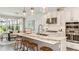 Spacious kitchen with an expansive island and high-end stainless steel appliances at 16443 Star Grass Cir, Bradenton, FL 34211