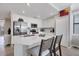 Modern kitchen that features stainless steel appliances and an island at 17626 Gawthrop Dr # 201, Bradenton, FL 34211