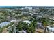 Aerial view of property with surrounding neighborhood and city skyline at 2038 Datura St, Sarasota, FL 34239
