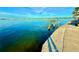 Expansive waterfront view featuring calm canal waters, distant city skyline, and lush trees at 3200 Higel Ave, Sarasota, FL 34242