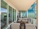 Relaxing furnished balcony with city views at 540 N Tamiami Trl # 1201, Sarasota, FL 34236