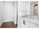 Clean bathroom with white vanity and quartz countertop at 540 N Tamiami Trl # 1201, Sarasota, FL 34236