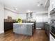 Sleek kitchen with stainless steel appliances at 540 N Tamiami Trl # 1201, Sarasota, FL 34236
