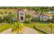 Luxury home with a large yard and circular driveway at 6722 Hawkins Rd, Sarasota, FL 34241