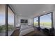 Bright bedroom with large windows and ocean views at 0 Casey Key Rd, Nokomis, FL 34275