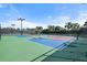 Enjoy a game of pickleball on these well-maintained community courts at 12413 Parigi Way, Sarasota, FL 34238
