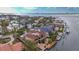 Waterfront property surrounded by upscale homes and lush landscaping at 1348 Harbor Dr, Sarasota, FL 34239