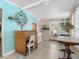 Multi-purpose room with blue walls, offering potential as an office or flexible living space at 2107 Palma Sola Blvd # 94, Bradenton, FL 34209