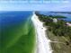 Anna Maria Island aerial showcasing miles of pristine sugar-white sand beach at 315 30Th W Ave # B311, Bradenton, FL 34205
