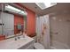 Bathroom features a sink, bath, shower, and towel racks at 315 30Th W Ave # B311, Bradenton, FL 34205