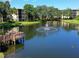 Community with pond, fountain and lush landscaping at 315 30Th W Ave # B311, Bradenton, FL 34205
