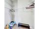 Large walk-in closet with ample shelving and hanging space at 335 River Enclave Ct, Bradenton, FL 34212