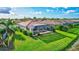 Private screened pool and lanai overlooking lake at 335 River Enclave Ct, Bradenton, FL 34212