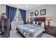 Spacious bedroom with plush carpet and large windows at 335 River Enclave Ct, Bradenton, FL 34212