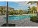 Enjoy this resort-style pool with plenty of space to relax at 8256 Enclave Way # 101, Sarasota, FL 34243