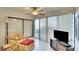 Cozy living room with floor to ceiling windows that provides plenty of natural light at 8706 54Th W Ave # 18, Bradenton, FL 34210