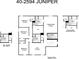 Second floor plan featuring owner's suite, bedrooms, and loft at 13028 Cedar Elm Lane, Parrish, FL 34219