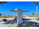 Picnic table and grill under contemporary beach shelter at 3712 Hampshire Ln # 5623, Sarasota, FL 34232