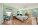 Main bedroom with hardwood floors and ample closet space at 3712 Hampshire Ln # 5623, Sarasota, FL 34232