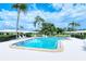 Sparkling community pool area with plenty of lounge chairs at 3712 Hampshire Ln # 5623, Sarasota, FL 34232