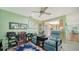 Relaxing office space with hardwood floors and access to kitchen at 3712 Hampshire Ln # 5623, Sarasota, FL 34232