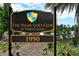 The Palms Golf Club at Forest Lakes sign, established in 1990 at 3712 Hampshire Ln # 5623, Sarasota, FL 34232