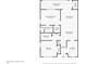 Floor plan showing a 2 bedroom, 2 bathroom home at 4803 Park Acres Dr, Bradenton, FL 34207