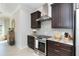 Modern kitchen with stainless steel appliances and granite countertops at 85 Spaniards Rd, Placida, FL 33946