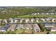 Aerial view of community with numerous houses at 1422 Blue Horizon Cir, Bradenton, FL 34208