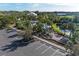 Aerial view of community with playground, pool, and pond at 1422 Blue Horizon Cir, Bradenton, FL 34208