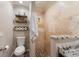 Clean bathroom with walk-in shower and updated fixtures at 2364 Floyd St, Sarasota, FL 34239