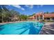 Large community pool with palm trees at 4134 Central Sarasota Pkwy # 1734, Sarasota, FL 34238