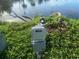 Rain Bird irrigation system controller by the lake at 449 Botticelli Dr # 449, Nokomis, FL 34275