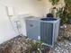 Outdoor air conditioning unit for the home at 449 Botticelli Dr # 449, Nokomis, FL 34275