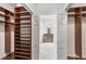 Large walk-in closet with ample shelving and hanging space at 575 Fore Dr, Bradenton, FL 34208
