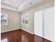 Spacious bedroom with hardwood floors and sliding glass doors at 575 Fore Dr, Bradenton, FL 34208