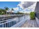 Private dock with canal access and water views at 575 Fore Dr, Bradenton, FL 34208