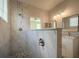 Spa-like bathroom with a walk-in shower and pebble floor at 6227 Blue Runner Ct, Lakewood Ranch, FL 34202