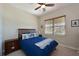 Cozy bedroom with a double bed and nightstand at 6248 Champions Row, Bradenton, FL 34210