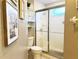 Clean bathroom with shower/tub combo and updated vanity at 7225 Cedar Hollow Cir # 20-201, Bradenton, FL 34203