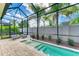 Enjoy this relaxing screened pool and patio area at 1049 River Wind Cir, Bradenton, FL 34212